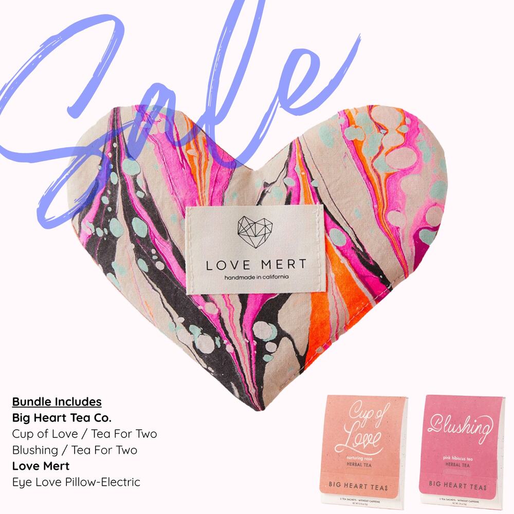 Eye Love Pillow and Tea For Two